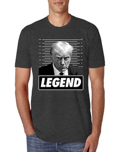Camiseta Trump Georgia Taz Shot Legend Pro Trump 2024 Republicano Hombres TriBlend - Imagen 1 de 17