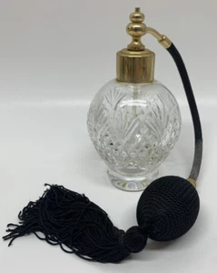 Vintage Royal Brierley Cut Glass Crystal Perfume Atomizer Bottle - Picture 1 of 6