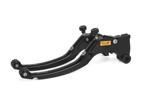 AU STOCK Ninja 400 / Z400 2018 - 2024 CNC Long Adjustable Levers - Black - Picture 1 of 2
