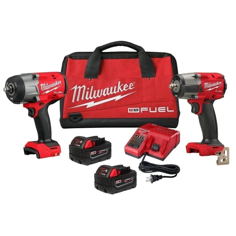 Kit automático MILWAUKEE 3010-22 M18 FUEL 1/2" y 3/8" High TQ (¡DISTRIBUIDOR AUTORIZADO DE EE. UU.!) Foto 1 de 1