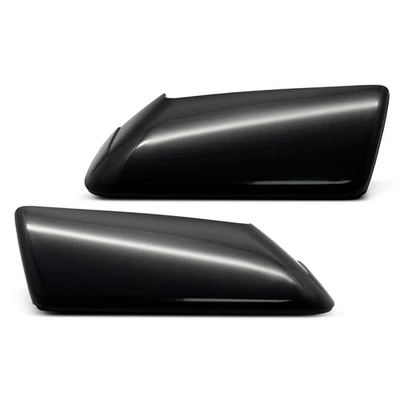 1 par de tapas de cubierta de espejo retrovisor superior texturizadas negras para Ford Expedition 2007 2008-2017 Foto 1 de 4