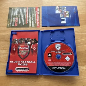 Arsenal Club Football 2005 - Sony Playstation 2 PS2 - PAL - Complete - Imagen 1 de 3