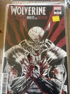 WOLVERINE BLACK WHITE BLOOD #1 TONY DANIEL VARIANT X-MEN - Picture 1 of 4