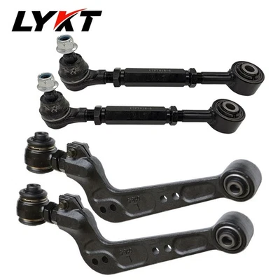 LYKT4pcs Alignment Arms Rear Camber&Toe Kit for Lexus NX300h、300、200t&ToyotaRAV4 Foto 1 de 4