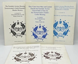 Farndale Avenue Plays McGillivray Zerlin 5 Vols Paperback Samuel French Comedy - Picture 1 of 3
