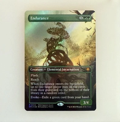 Magic the Gathering: Endurance (Borderless) (Textured Foil) Special Guests Foil - Image 1 of 3