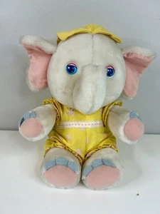 Vintage 1986 Hasbro Softies Googlies Ellie Elephant Sleepy Eyes - Picture 1 of 7
