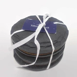 Villeroy & Boch La Dolce Vita Slate Coasters Set of 4 - Picture 1 of 3
