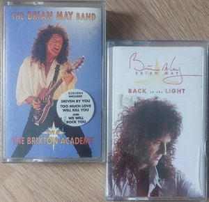 2 x BRIAN MAY Cassette Tape Albums - ☆Joblot/Bundle - All Pictured☆ RaRe!! - Picture 1 of 3