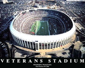 Philadelphia Eagles Veterans Stadium, 8x10 Color Photo - Picture 1 of 1