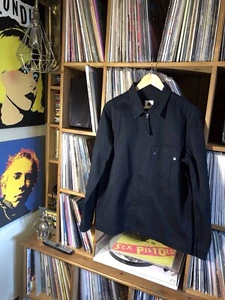 Chaqueta Hombre Bonita Verde Excelente Estado Mediana Denim Negra - Imagen 1 de 6