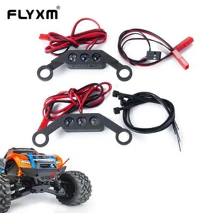 RC Front Rear LED Light Headlight Taillight Spotlight for 1/10 WideMaxx Small X - Picture 1 of 10