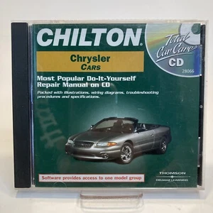 Chilton Chrysler Total Car Care CD-ROM: Chrysler Cars, 1981-1999 Disc Only - Picture 1 of 3