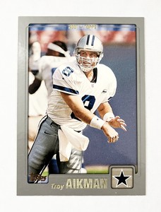 2001 Topps Troy Aikman 148 Dallas Cowboys Football Card