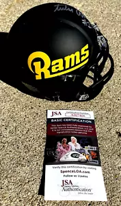 TUTU ATWELL Rams FIRMATO Mini Casco JSA COA Los Angeles - Foto 1 di 7