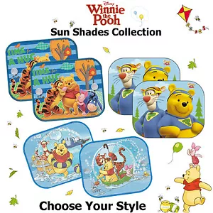 Pack 2 Disney Collection Sunshade for Baby Kids Children Car Window Sun Shades - Picture 1 of 5