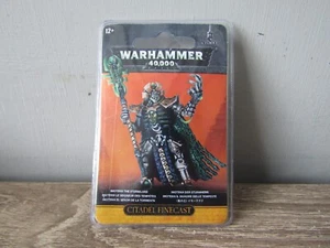 WARHAMMER 40K  - NECRON IMOTEKH THE STORMLORD FINECAST NIB - Picture 1 of 2