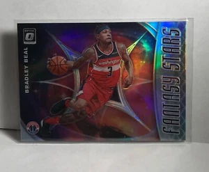 2019-20 Optic Bradley Beal Fantasy Stars Holo Silver Washington Wizards - Picture 1 of 2
