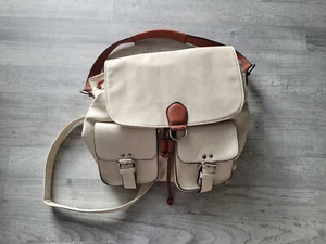 Handtasche, Rucksack, O.Villavi, beige/braune Akzente, so gut wie neu, inkl.Vers - Bild 1 von 13