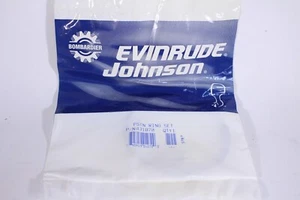 JUEGO DE ANILLOS DE PISTÓN OMC EVINRUDE JOHNSON 2 431870 0431870 NOS - Imagen 1 de 4