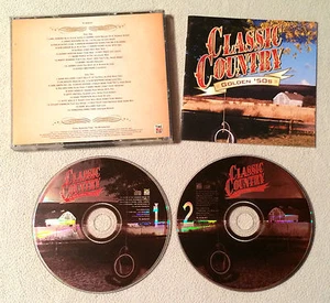 CLASSIC COUNTRY GOLDEN 50S (TIME LIFE TL 626/07) RARE - DOUBLE CD MINT - Picture 1 of 3