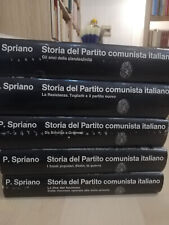 Storia del Partito Comunista Italiano, 5 volumi, Paolo Spriano, Einaudi, 1967