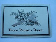 Vintage 1947 IN LOVING MEMORY Memoriam Card Ethel Louise Bedford Ponders Bridge