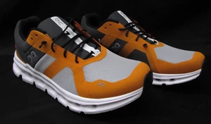 ON CloudNine Men's Sneakers💎Orange & Grey US 11, EUR 45, UK 10.5, JPN 29 💎 NEW - Picture 1 of 12