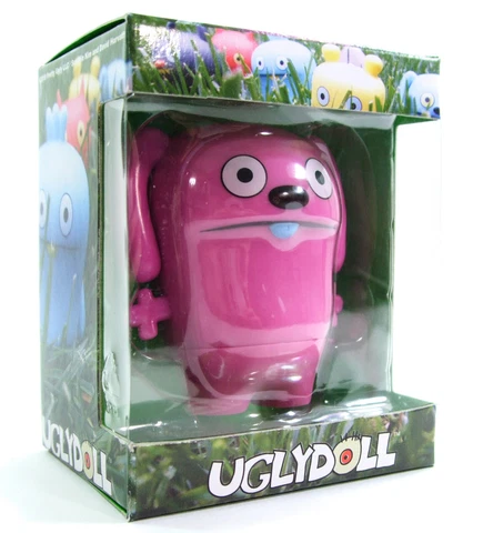 UGLYDOLL Series 3 PINK KET 3" Vinyl Action Figure Toy 2010 David Horvath NEW Cover