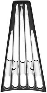 Arlen Ness - 03-651 - Deep Cut Frame Grill, Black - Picture 1 of 1