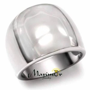High Polished Stainless Steel Classic Tapered Band Fashion Ring Women Size 5-10 - Picture 1 of 7