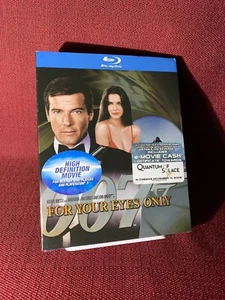 007: FOR YOUR EYES ONLY Blu-Ray 2008 W/ Slipcover FREE SHIPPING James Bond NEW - Picture 1 of 9