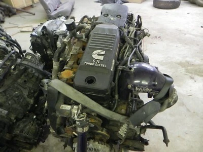 2013 2014 2015 2016 2017 2018 RAM 2500 3500 ENGINE ASSEMBLY 6.7L CUMMINS  148K - Image 1 of 4
