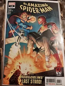 AMAZING SPIDER-MAN 13 2022 ๐ฅ 1ST GOLD GOBLIN ๐ฅ NEW ๐ฅ Ships Same Day ๐ฅ - Picture 1 of 3