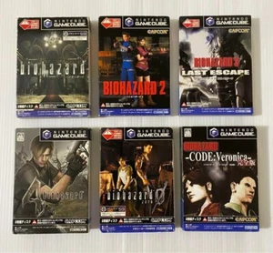 Nintendo Game Cube Resident Evil Set of 6 From Japan - Picture 1 of 10