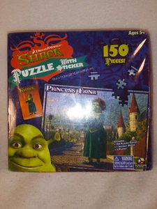 Shrek Puzzle 150 Teile mit 1 Stickerbogen und 1 Poster von Prinzessin Fiona - Bild 1 von 6