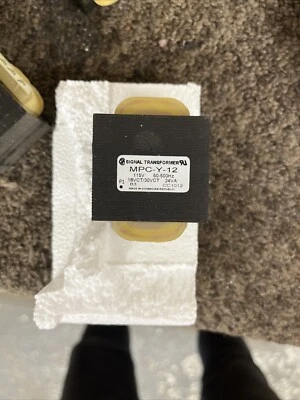 Signal Transformer MPC-Y-12  PWR XFMR 18VCT/30VCT 24VA 50-500Hz - Image 1 of 3