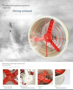 Ventilatore antideflagrante ventilatore assiale antideflagrante ventilatore di scarico antideflagrante - Foto 1 di 13