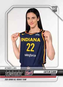 Tarjeta de radiocontrol Prizm SP 1/26980 2024-25 Panini debut instantáneo WNBA Caitlin Clark novato - Imagen 1 de 3