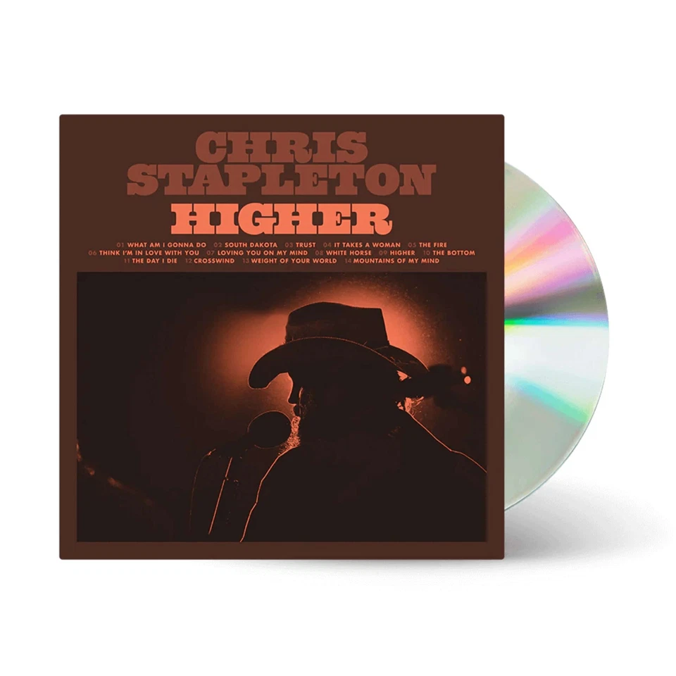CHRIS STAPLETON  Higher  ( Neuheit 10.11.2023 )  CD  NEU & OVP VVK - Bild 1 von 1