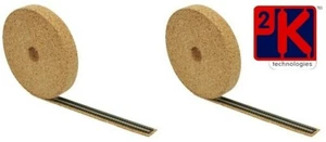 2K N Gauge 2 x Rolls Cork Track Bed Underlay 10m Long x 25mm Wide x 2mm Thick 1p - Foto 1 di 12