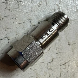 Fairview Microwave SA18E-03 3db 2W 18GHz Fixed Attenuator SMA M to SMA F/M - Picture 1 of 7