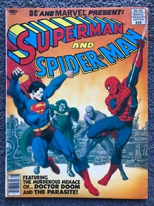 Marvel Treasury Edition Superman and Spider-Man Comic SC 1981 - Marvel Comics  - Picture 1 of 2
