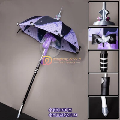 Zenless Zone Zero Vivian Paraguas Cosplay Accesorios Sombrilla Brolly Accesorios Regalos Foto 1 de 4