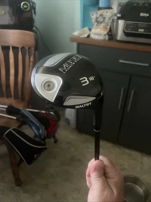 Maltby M890 16° 3-Wood + 16° M890 Soft Flex Shaft - Image 1 of 4