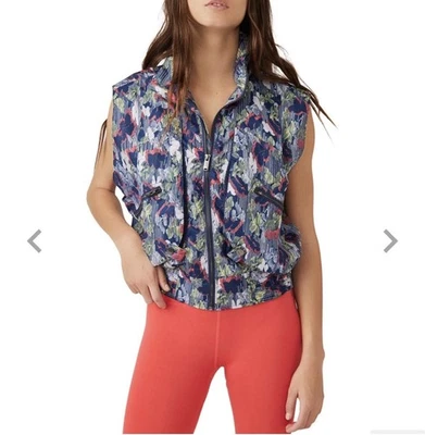 Free People FP Movement Off the Grid 背心超新星花卉尺寸 S 全新 — 第 1/4 张图片