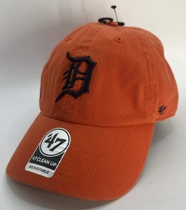 Mütze Marke Detroit Tigers '47 orange Clean Up verstellbar - Bild 1 von 9