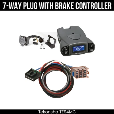 Controle de freio 7 vias para 03-06 Silverado Sierra 1500 HD 2500 HD LD 3500 07 Classic - Imagem 1 de 4