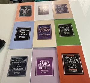 Lot Of 9 Christian Books W.E. Best - Imagen 1 de 6