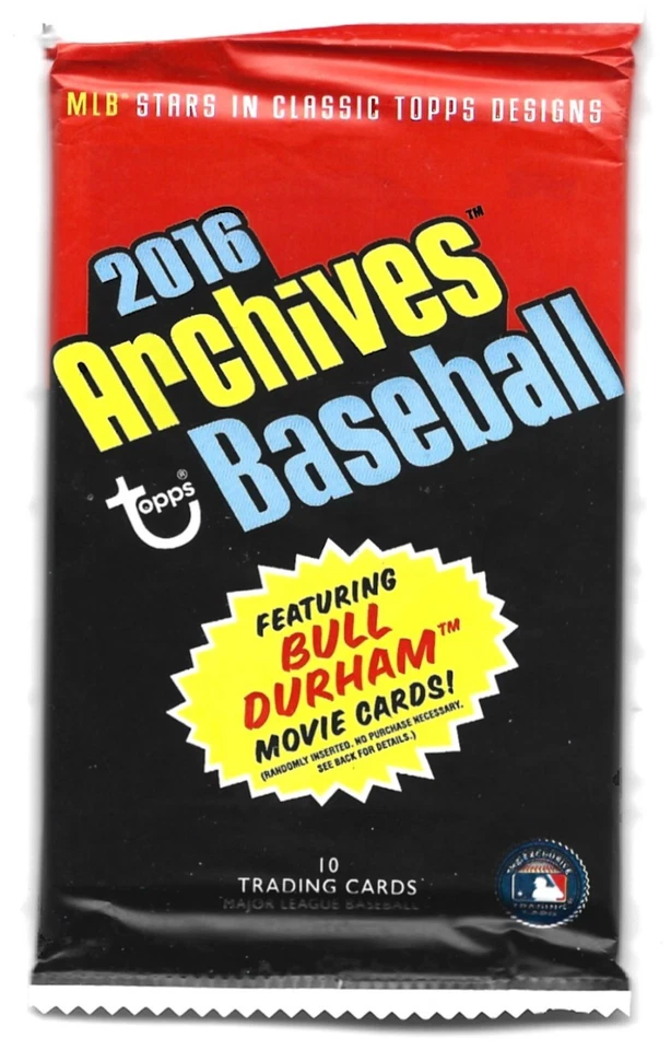 2016 Topps Archives #d HOT Pack Auto/Red/Super/Draft Pick/Bull Durham/Koufax? - Image 1 of 1